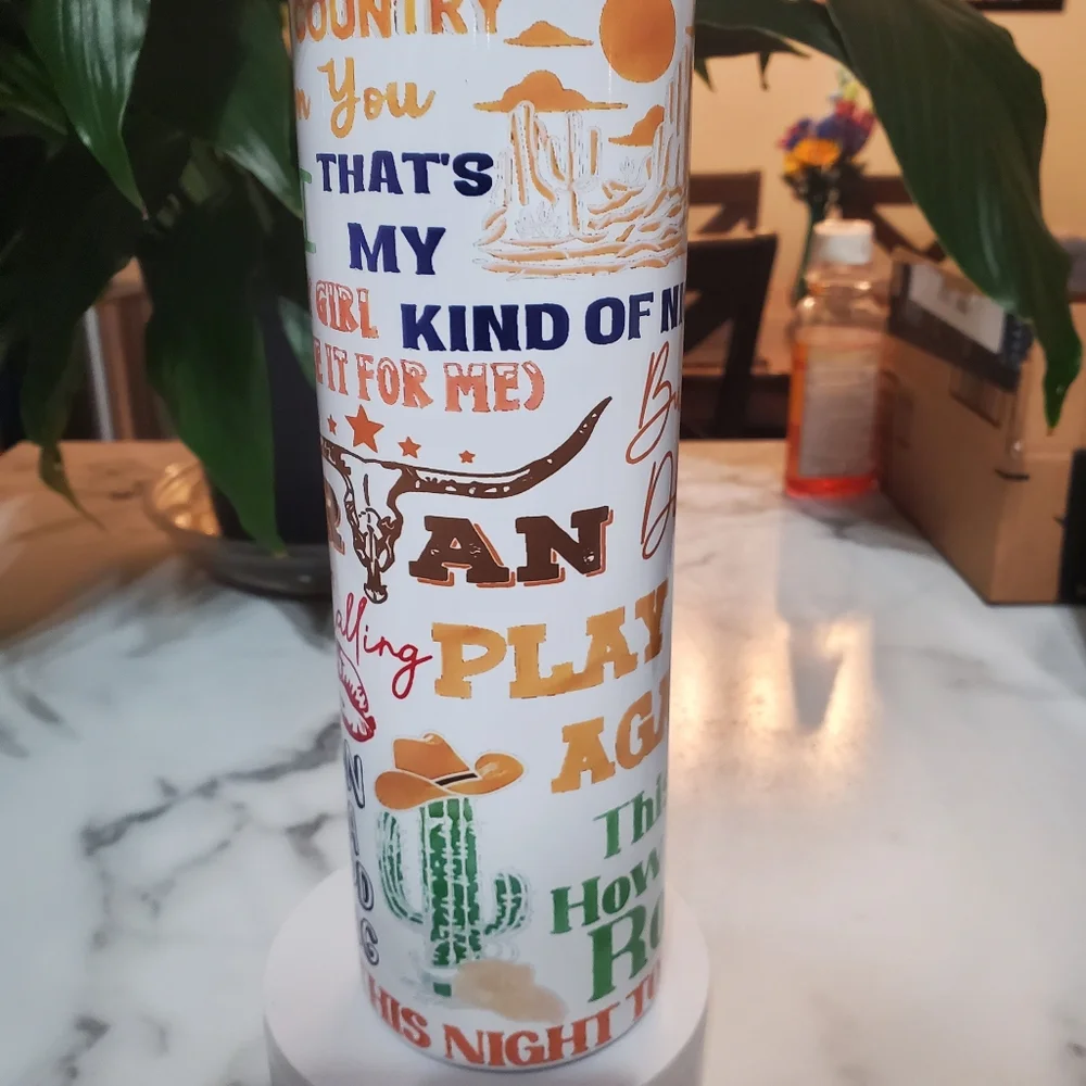 Luke Bryan Songs 30oz Tumbler 🎉sale